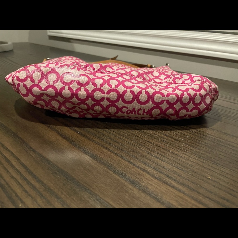 Pink Coach Purse - Picture 5 of 7